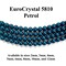 Petrol EuroCrystal 5810 Round Pearls - 2mm, 3mm, 4mm, 5mm, 6mm, 8mm, 10mm, and 12mm - Strands - Made in Austria